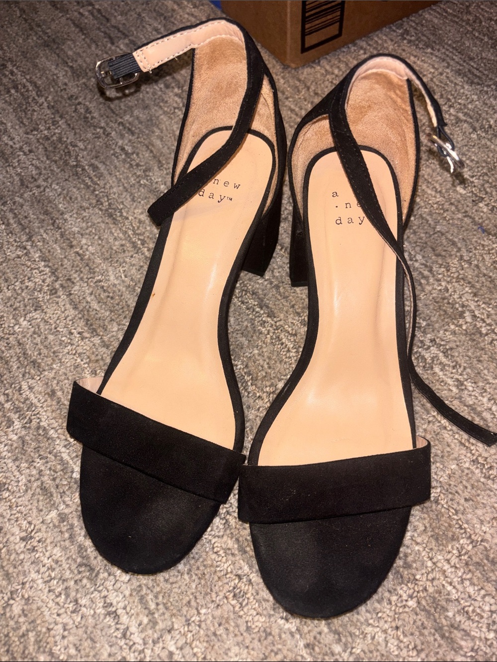 Black heels